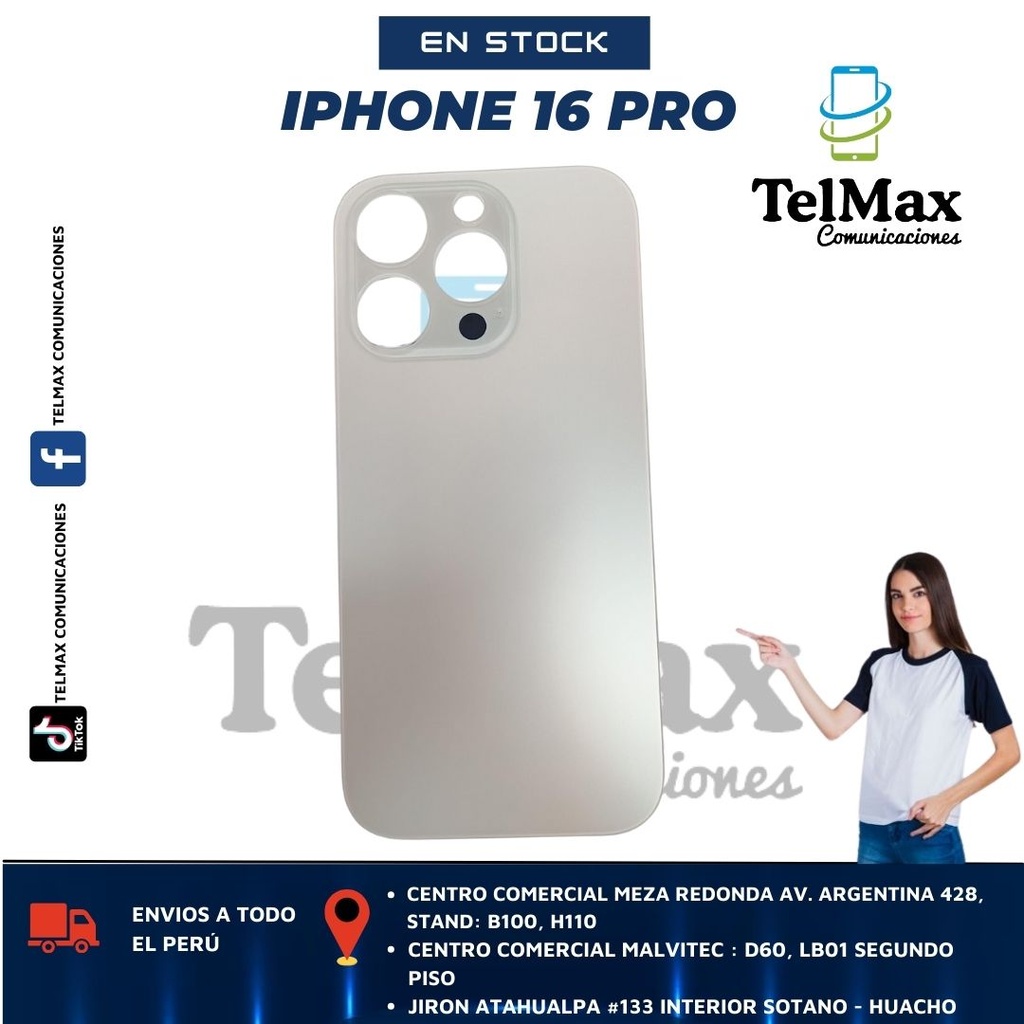 TAPA IPHONE 16 PRO