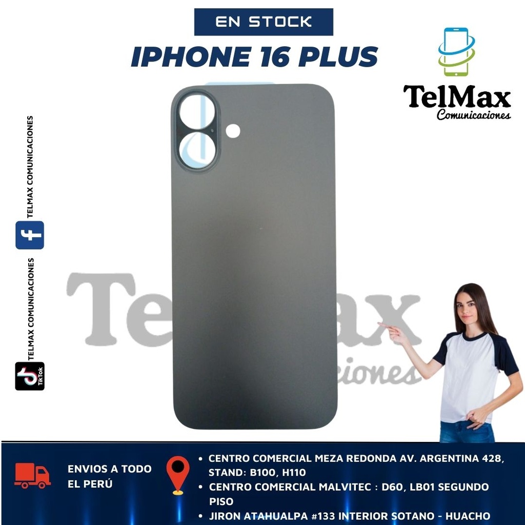 TAPA IPHONE 16 PLUS