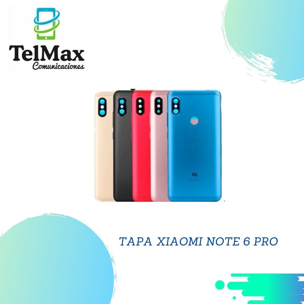 TAPA XIAOMI REDMI NOTE 6 PRO