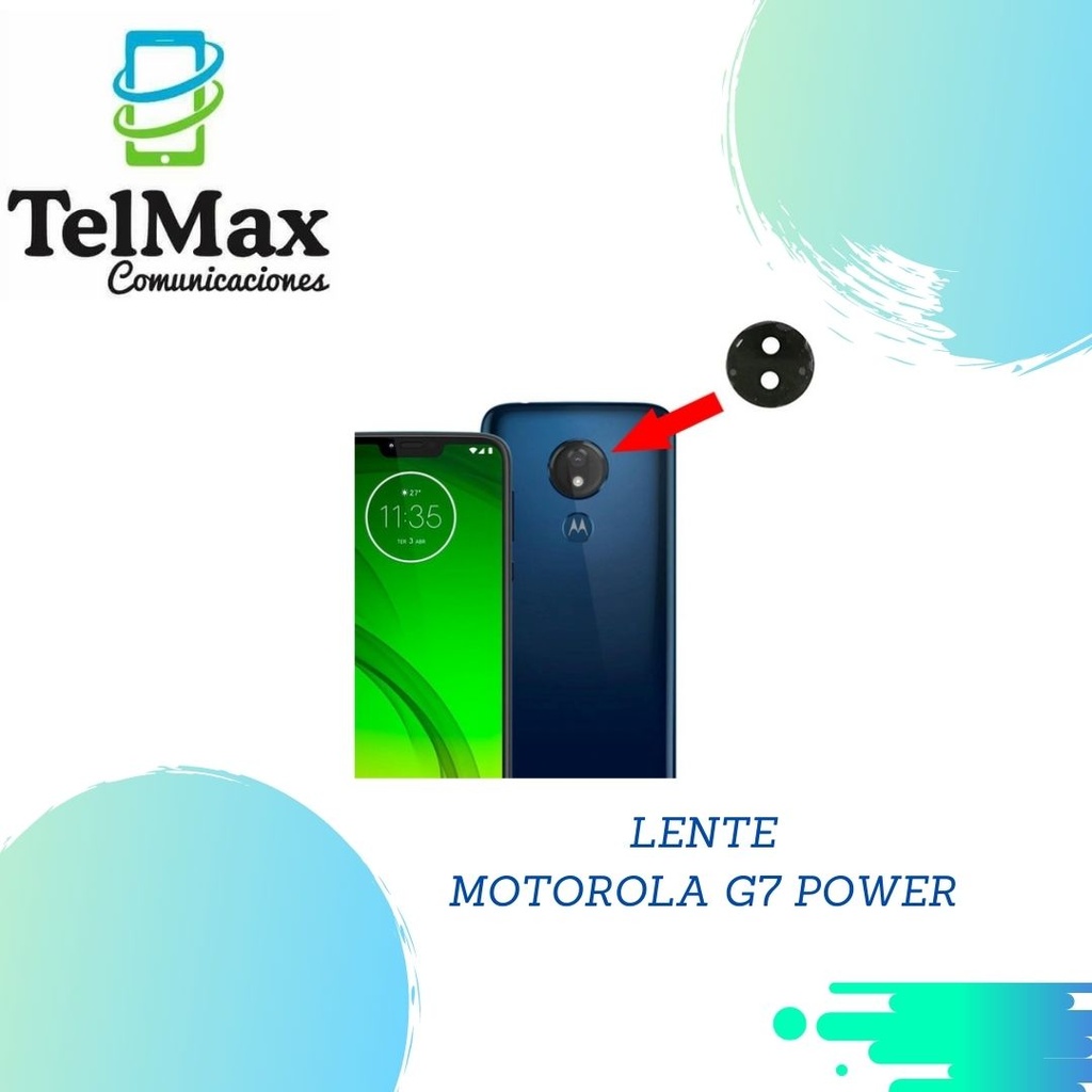 LENTE MOTOROLA G7 POWER