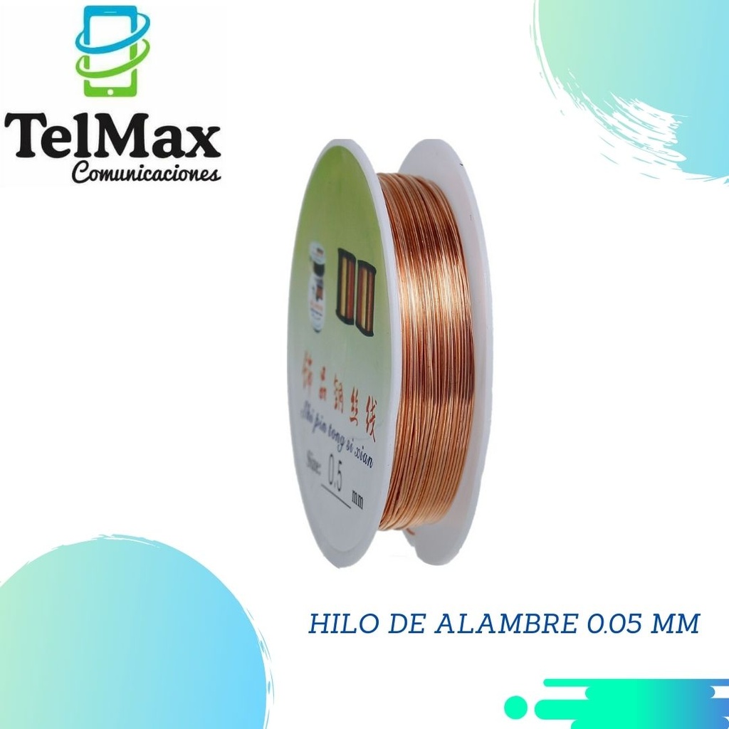 HILO DE ALAMBRE 0.05 MM
