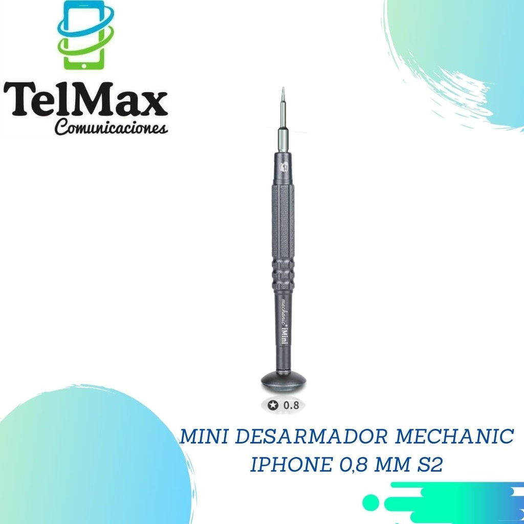MINI DESARMADOR MECHANIC IPHONE 0,8MM S2