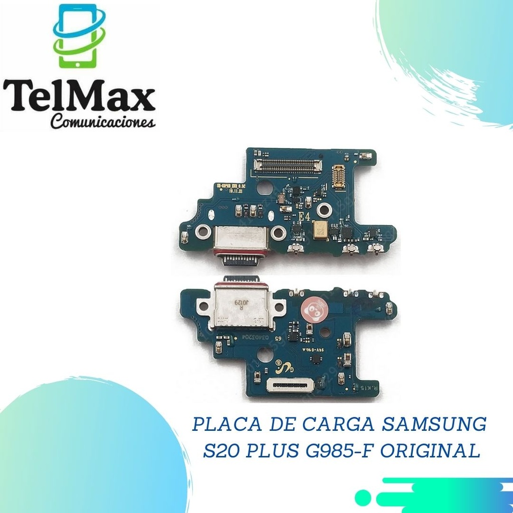 PLACA DE CARGA SAMSUNG S20 PLUS G985-F ORIGINAL