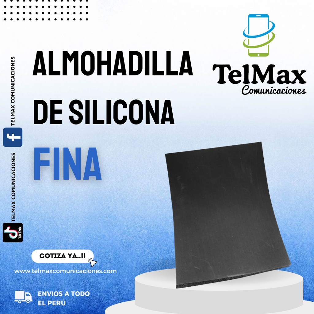 ALMOHADILLA DE SILICONA FINA (5 MM)