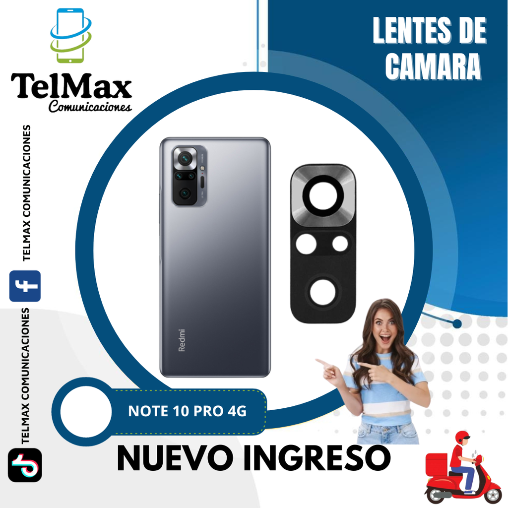 LENTE XIAOMI REDMI NOTE 10 PRO 4G