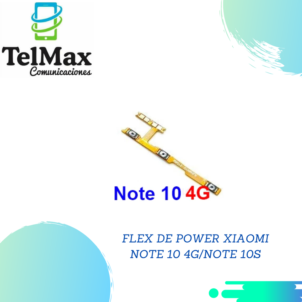 FLEX DE POWER XIAOMI NOTE 10 4G/NOTE 10S