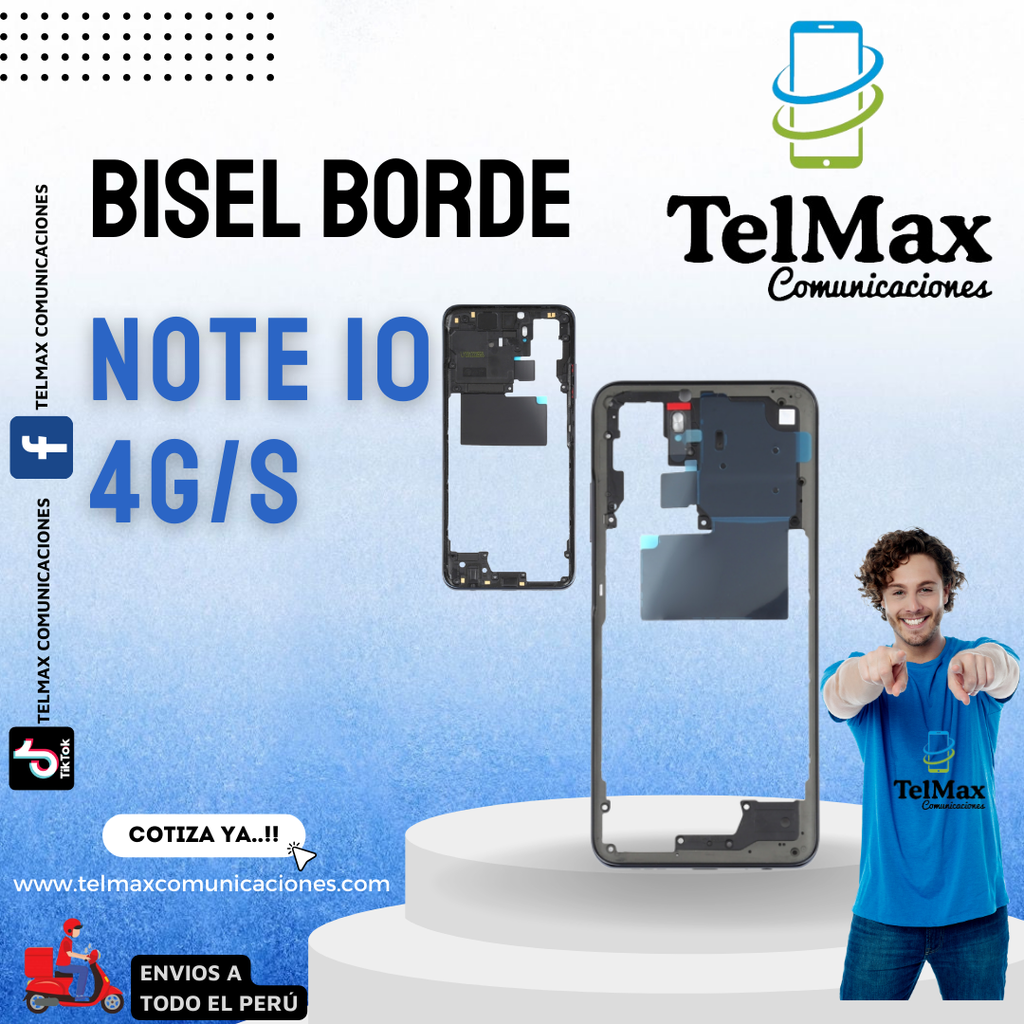 BISEL BORDE XIAOMI NOTE 10S /NOTE 10 4G/M5S