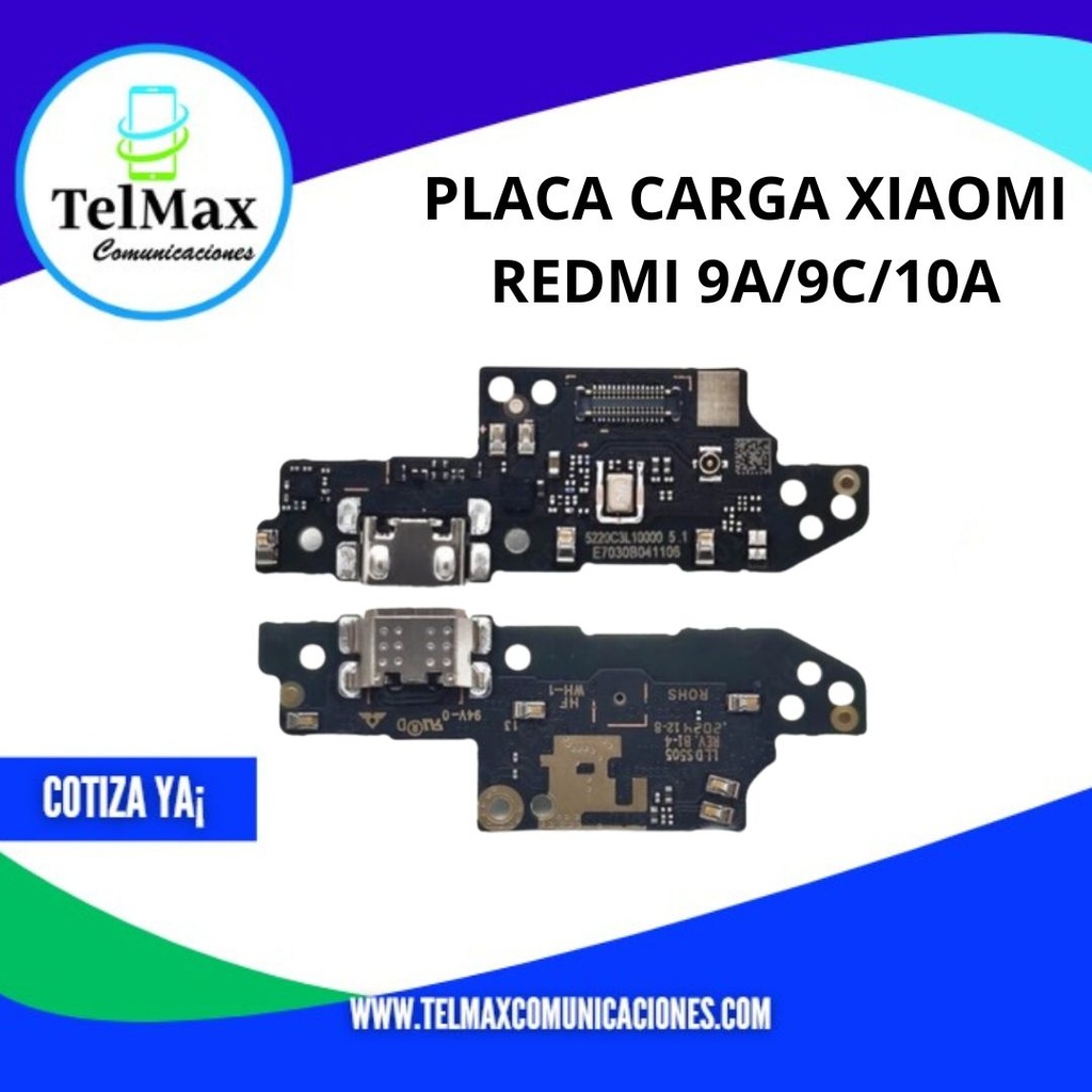 PLACA DE CARGA XIAOMI REDMI 9A/9C/10A