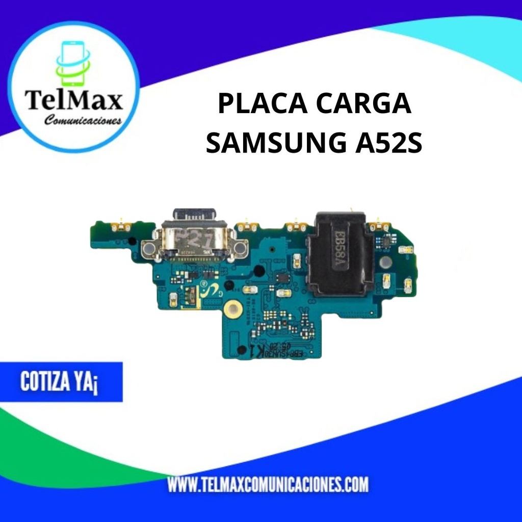 PLACA DE CARGA SAMSUNG A52S (ORIGINAL)
