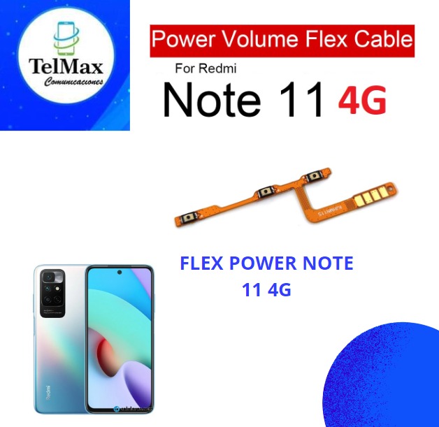 FLEX DE POWER REDMI NOTE 11 4G/ NOTE 11S/ NOTE 12S