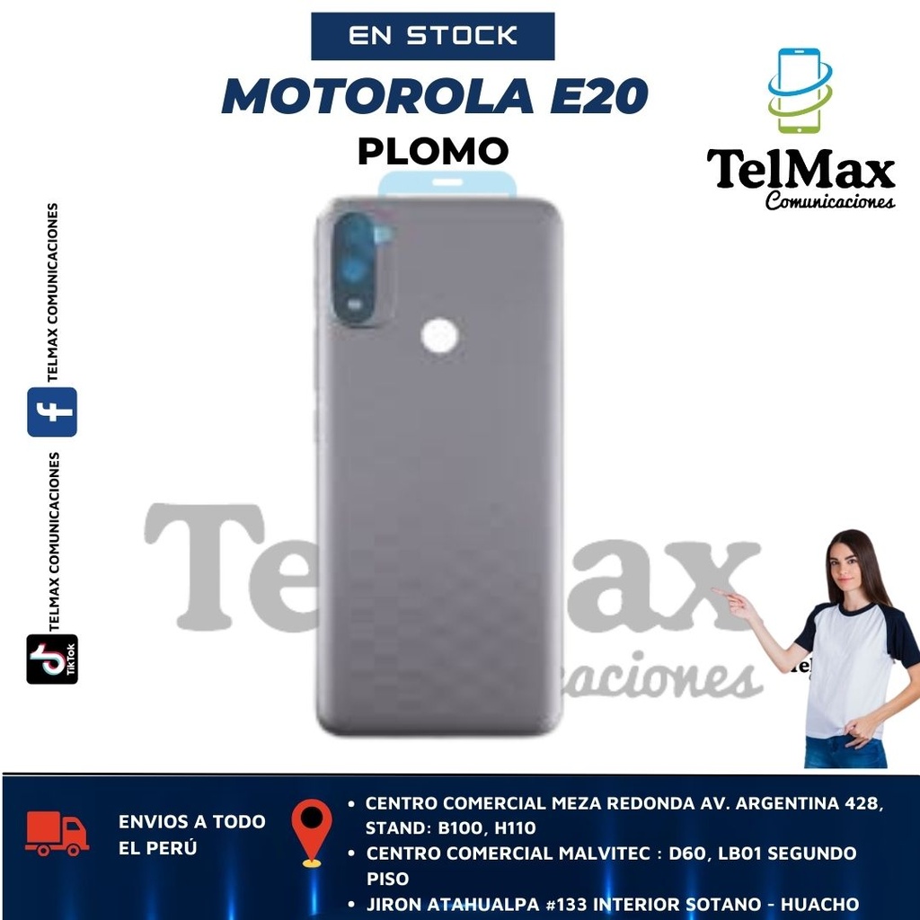 TAPA MOTOROLA E20