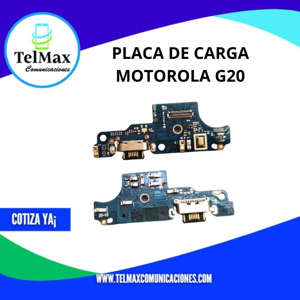 PLACA DE CARGA MOTOROLA G20