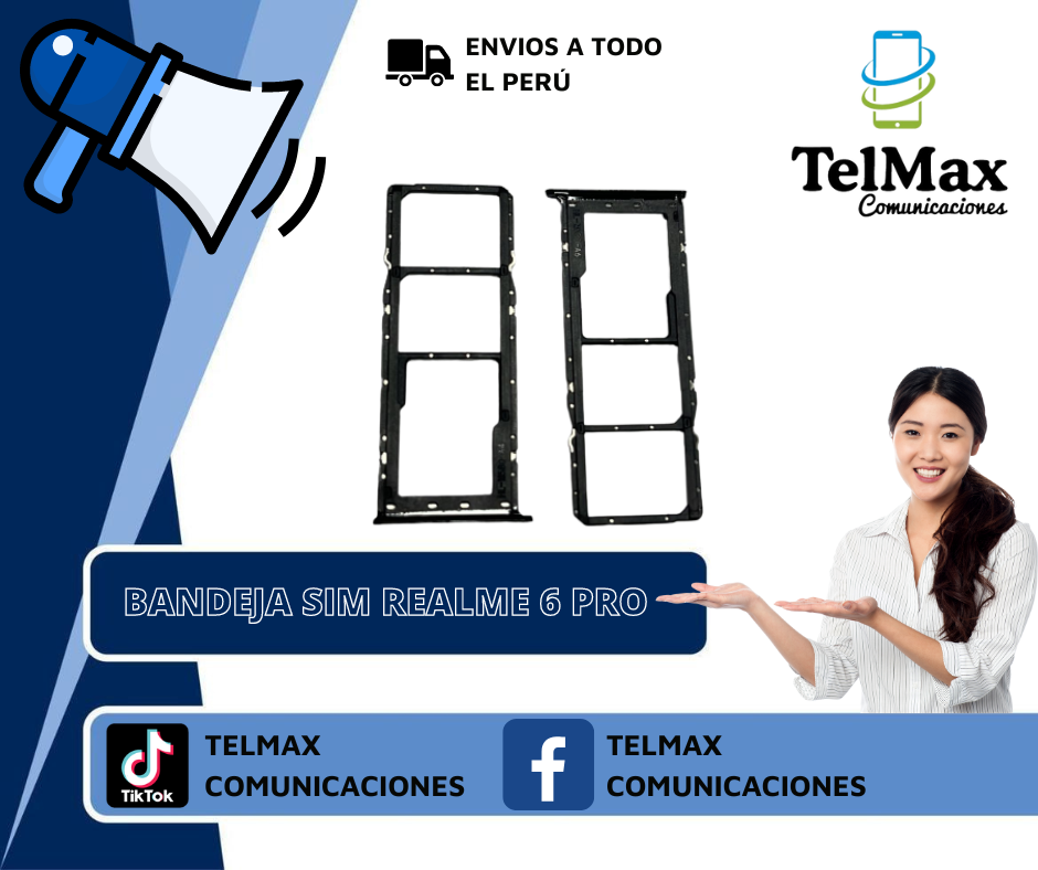 BANDEJA REALME 6 PRO/ UMIDIGI A9