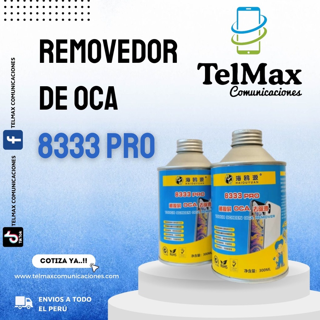 REMOVEDOR DE OCA MECHANIC 8333 300 ML