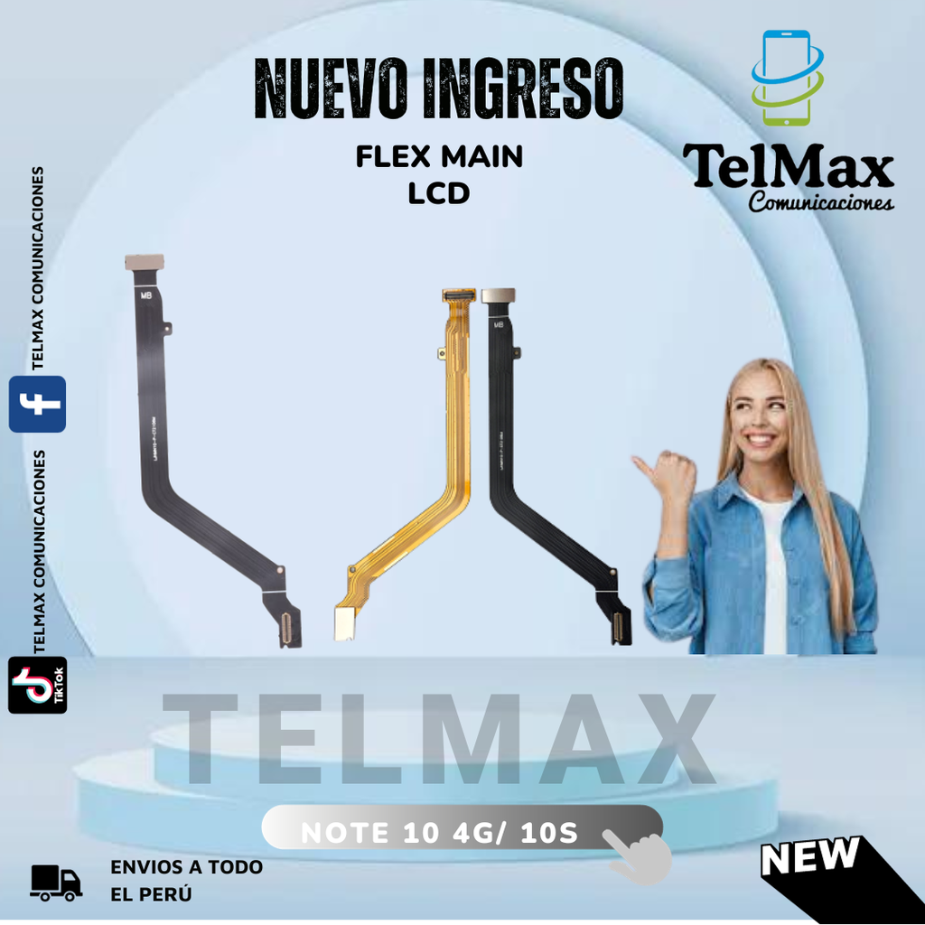 FLEX MAIN XIAOMI NOTE 10 4G /NOTE 10S/M5S