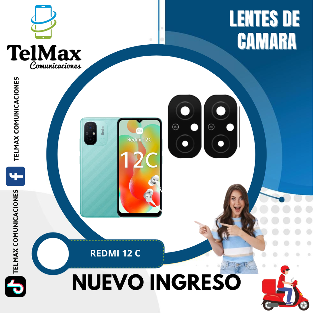 LENTE XIAOMI REDMI 12C