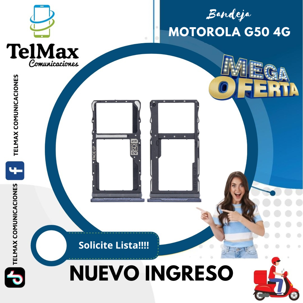 BANDEJA  MOTOROLA G50 4G