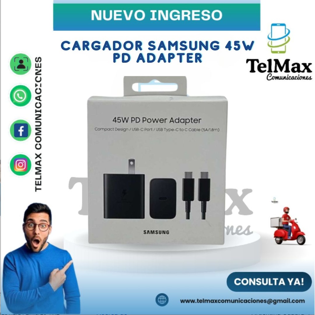 CARGADOR SAMSUNG 45W PD ADAPTER