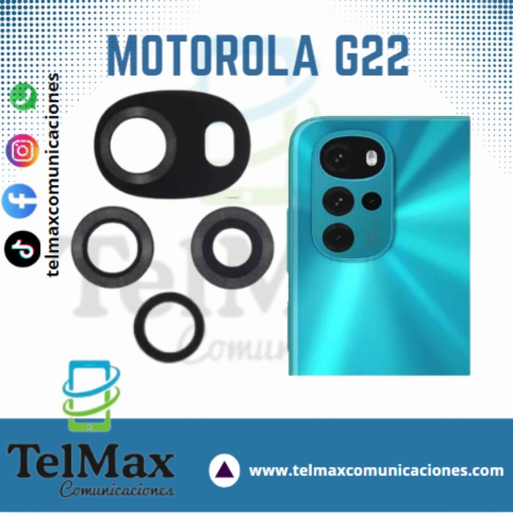 LENTE MOTOROLA G22 (JUEGO DE 4)