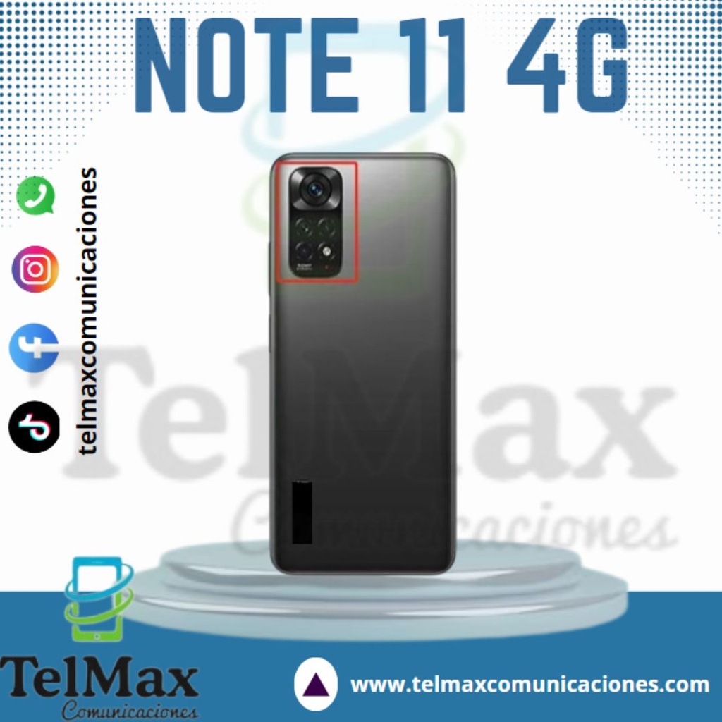 TAPA XIAOMI NOTE 11 4G (C/LENTE)