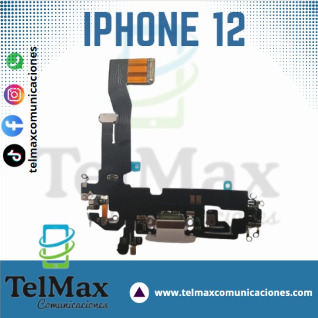 PLACA DE CARGA IPHONE 12
