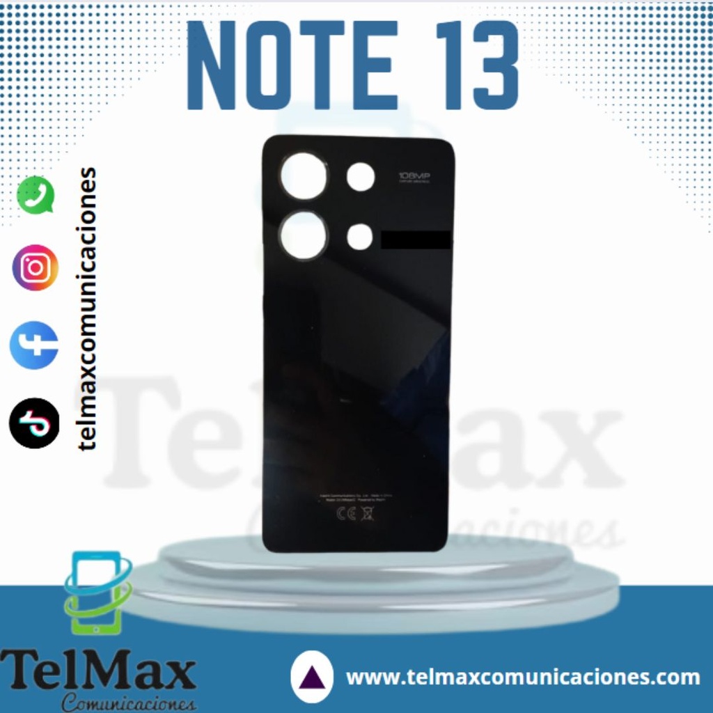 TAPA XIAOMI REDMI NOTE 13 4G