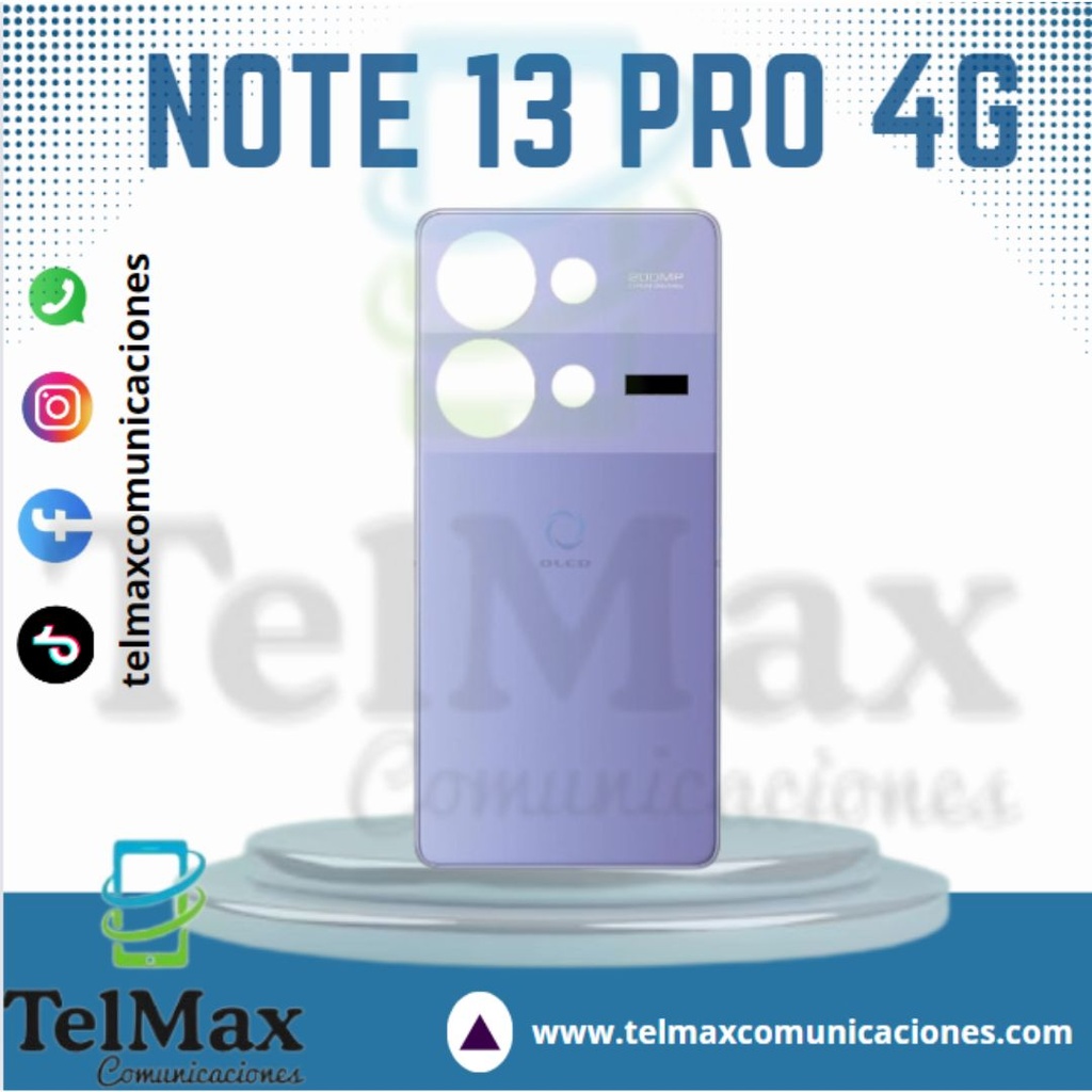 TAPA XIAOMI REDMI NOTE 13 PRO 4G