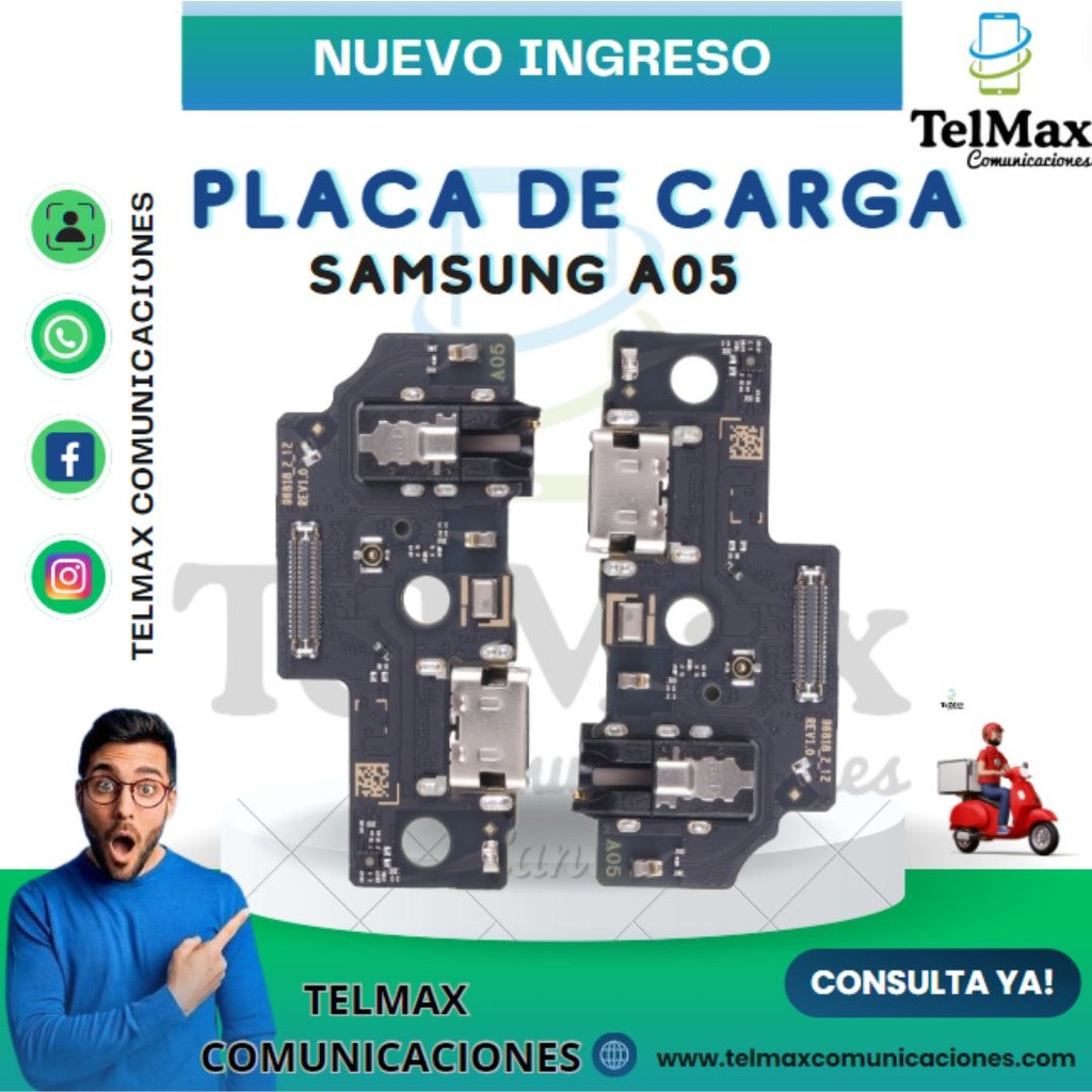 PLACA DE CARGA SAMSUNG A05