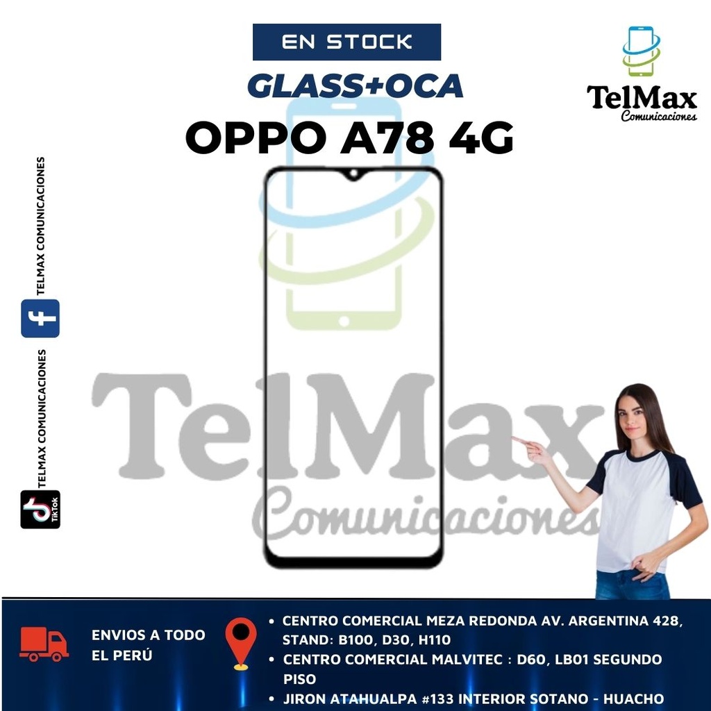 GLASS OPPO A78 4G