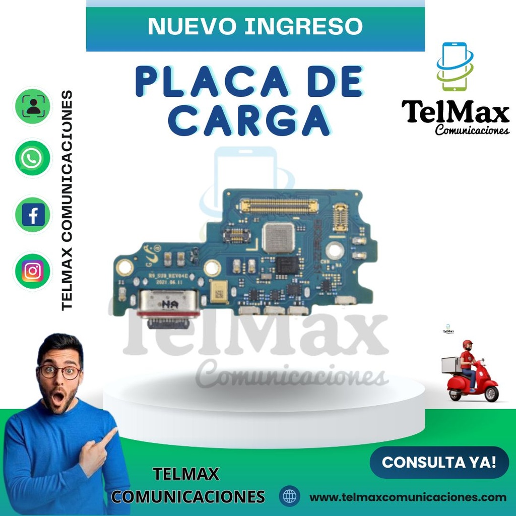 PLACA DE CARGA SAMSUNG S21 FE