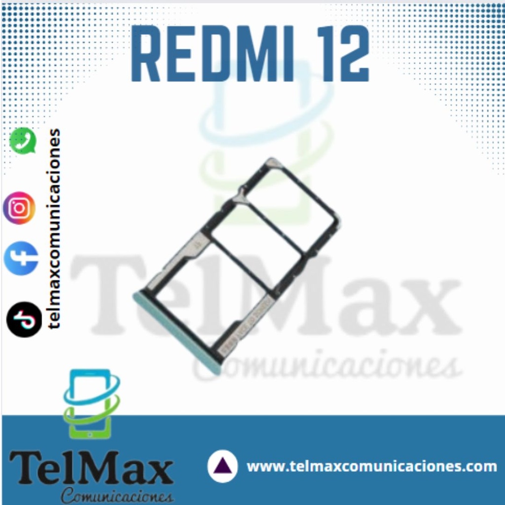BANDEJA XIAOMI REDMI 12