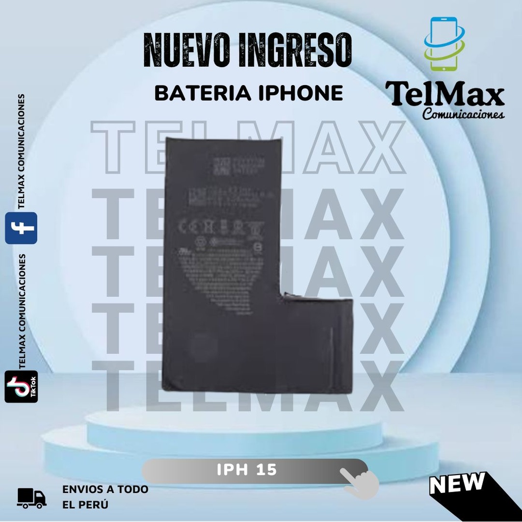 BATERIA IPHONE 15 (CELDA)(Original)