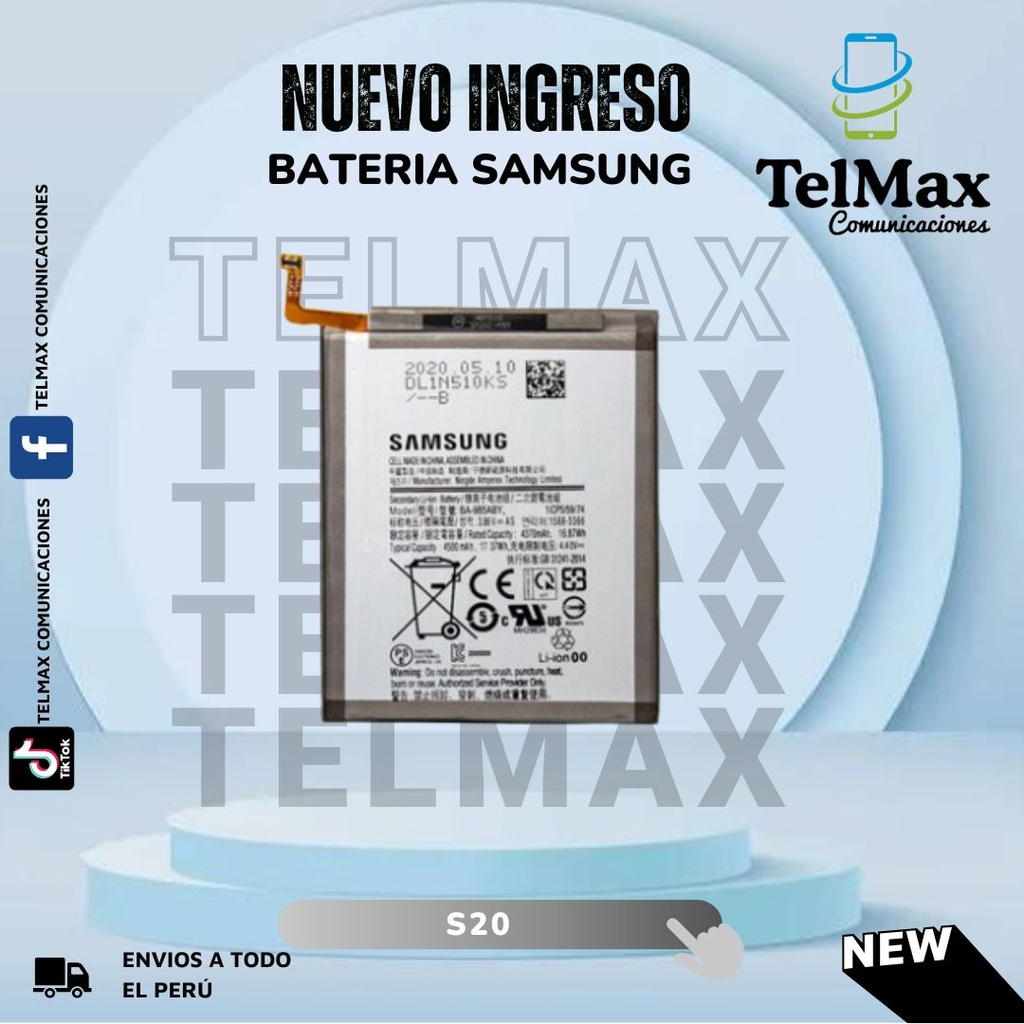 BATERIA SAMSUNG S20 (AAA)