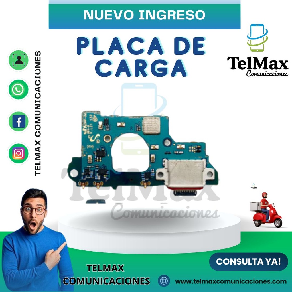 PLACA DE CARGA SAMSUNG S20 FE (03D) (AAA)