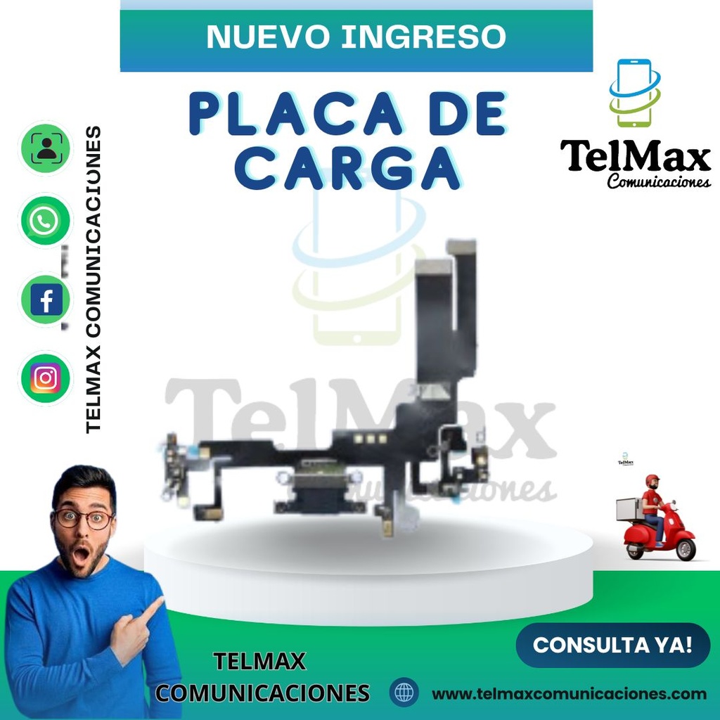 PLACA DE CARGA IPHONE 14