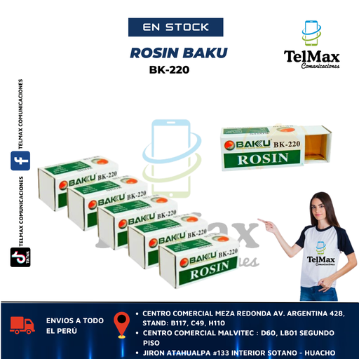 [RB220] ROSIN BAKU BK-220