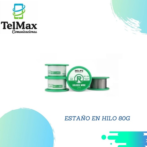 [EHR80GRL440] ESTAÑO EN HILO RELIFE 80G RL-440