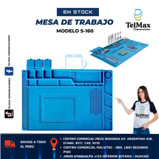 [MTG] MESA DE TRABAJO GRANDE ANTIESTÁTICA S160