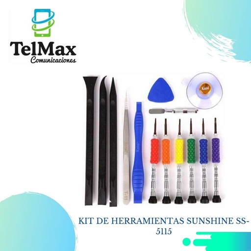 [KDSS5115] KIT DE HERRAMIENTAS SUNSHINE SS-5115