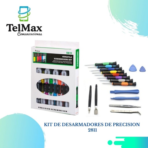 [KDP2811] KIT DE DESARMADORES DE PRECISION 2811
