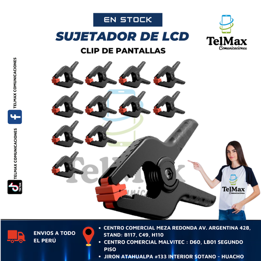 [SCPYX] SUJETADOR CLIP DE PANTALLAS YAXUN