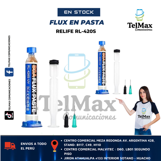 [FPRRL420S] FLUX PASTA RELIFE RL-420S