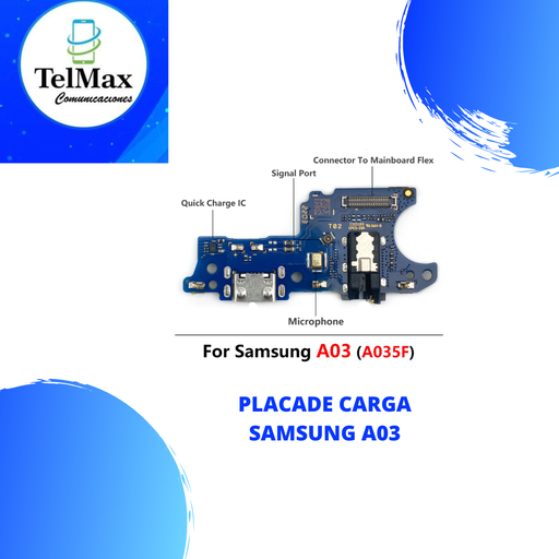 [PSA03OR] PLACA DE CARGA SAMSUNG A03
