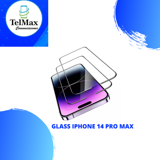 [GI14PMX] GLASS IPHONE 14 PRO MAX + BISEL