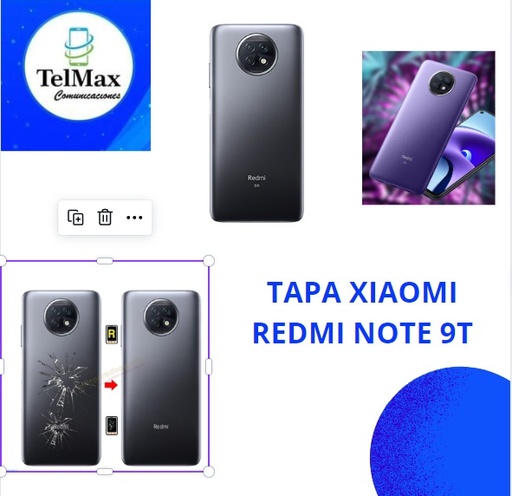 TAPA XIAOMI REDMI NOTE 9T