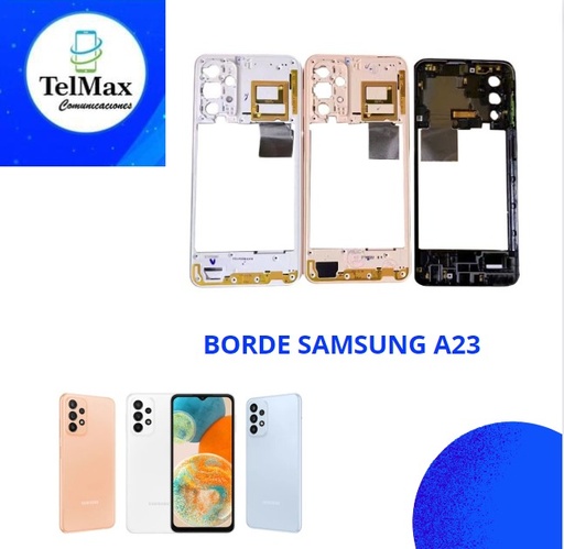 [BBSA23] BISEL BORDE SAMSUNG A23 C/ANTENA