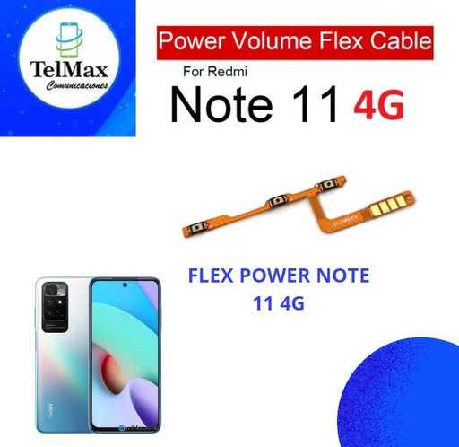[FPXRN11] FLEX DE POWER REDMI NOTE 11 4G/ NOTE 11S/ NOTE 12S