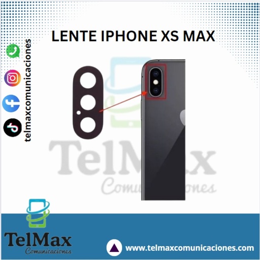 [LIPXSMX] LENTE IPHONE XS MAX