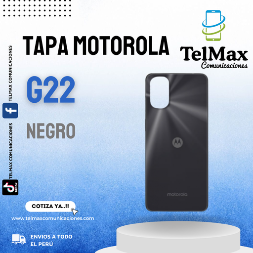 TAPA MOTOROLA G22
