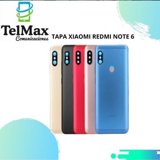 [TPXRN6N] TAPA XIAOMI REDMI NOTE 6